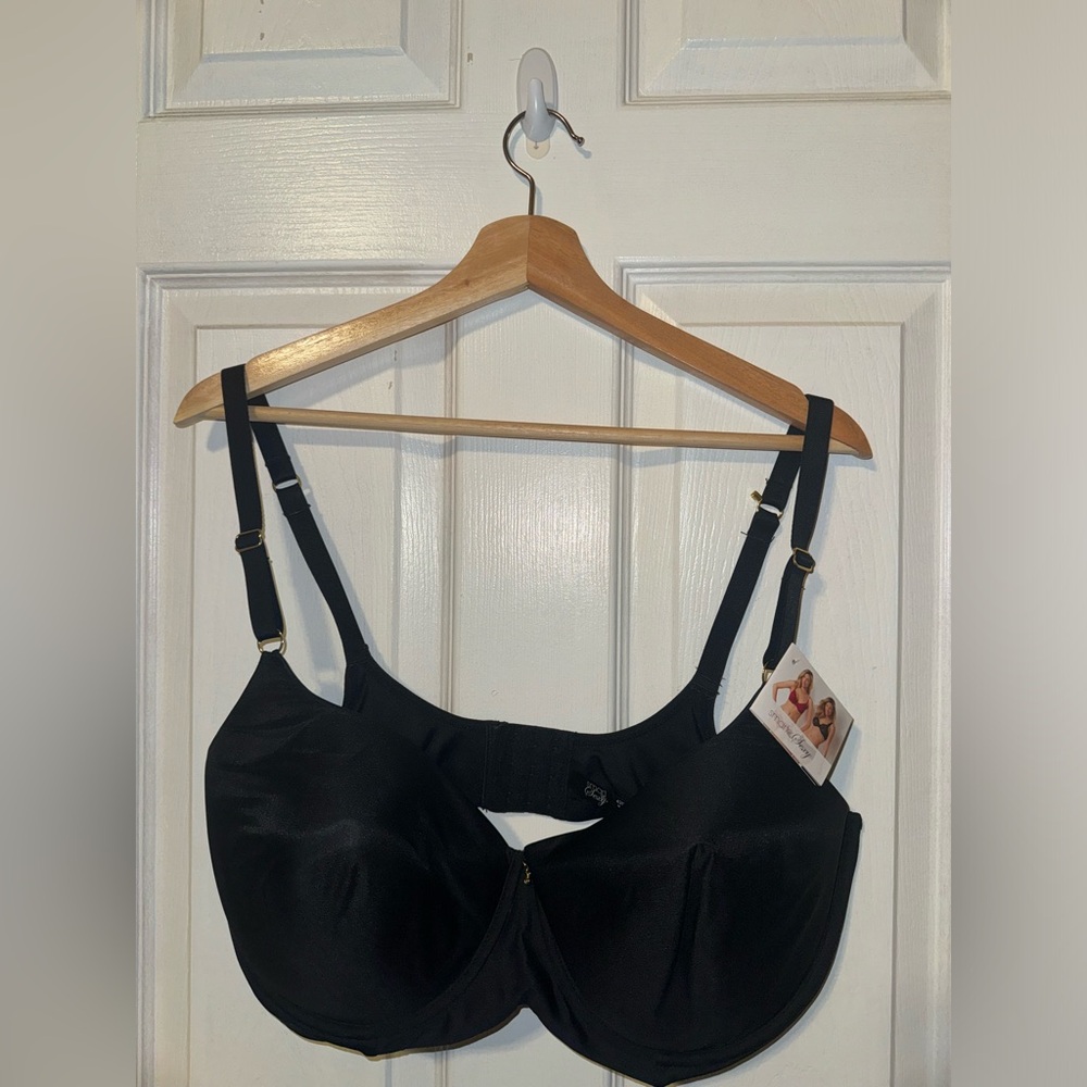 BLACK LINED BRA